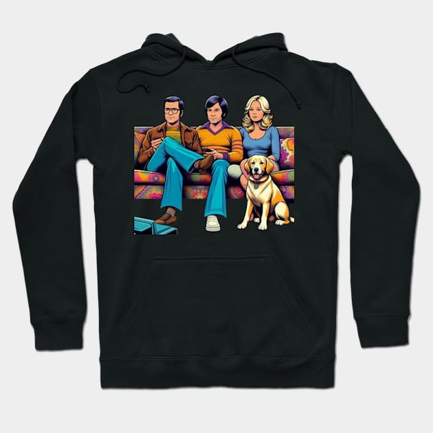 Threes company Hoodie by Fashionkiller1